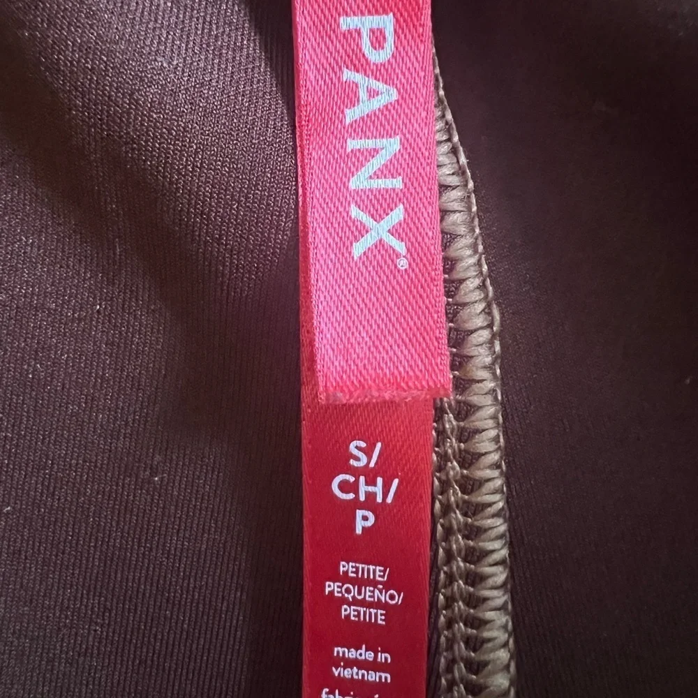 Spanx Flared Faux Suede Tan Pants Small - Picture 4 of 4